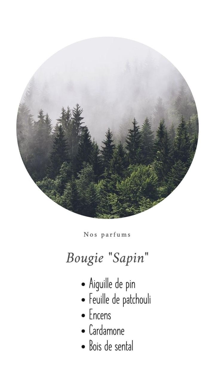 Bougie parfumée, 450 gr